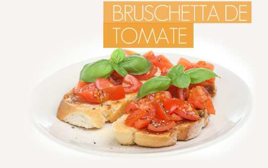 Receta de bruschetta de tomate con el sabor más gourmet