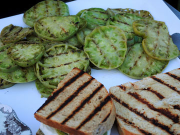 Receta de tomates verdes asados