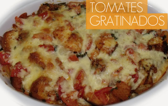 Receta de tomates gratinados con el sabor más gourmet