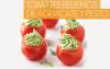 Receta de tomates rellenos de aguacate y pesto para una alimentación saludable 